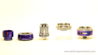 Freemax Fireluke Mesh Sub Ohm Tank Dissasembled